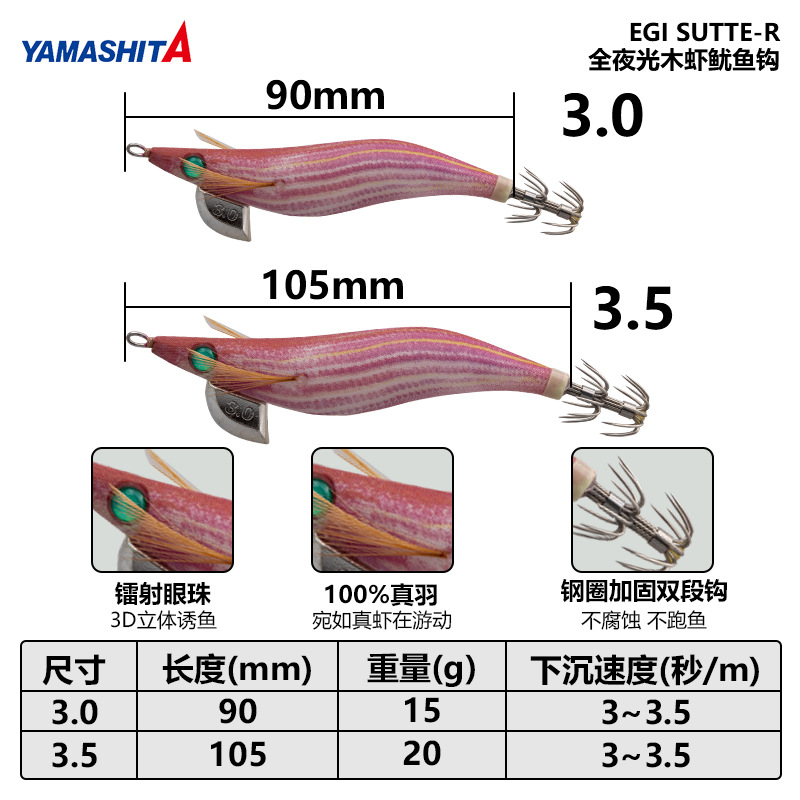 Yamashita Glow-in-the-dark Hig - đánh giá và giá Quality Fishing Equipment