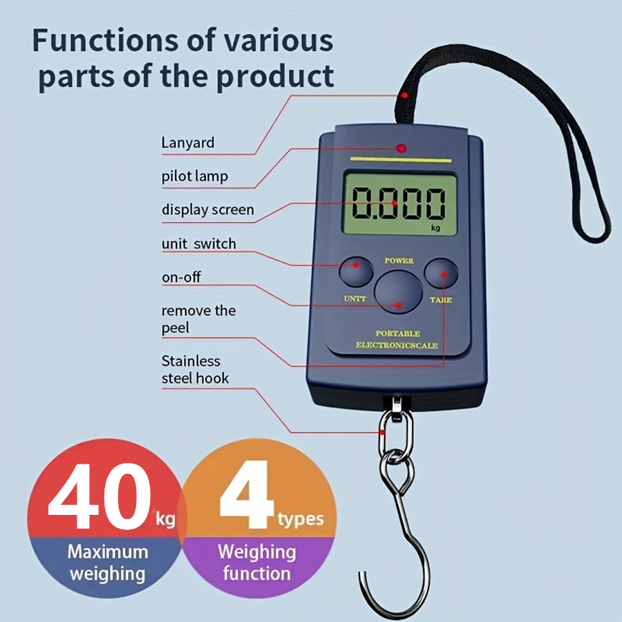 40kg Multifunctional Mini Elec - đánh giá và giá Fishing Equipment Stores