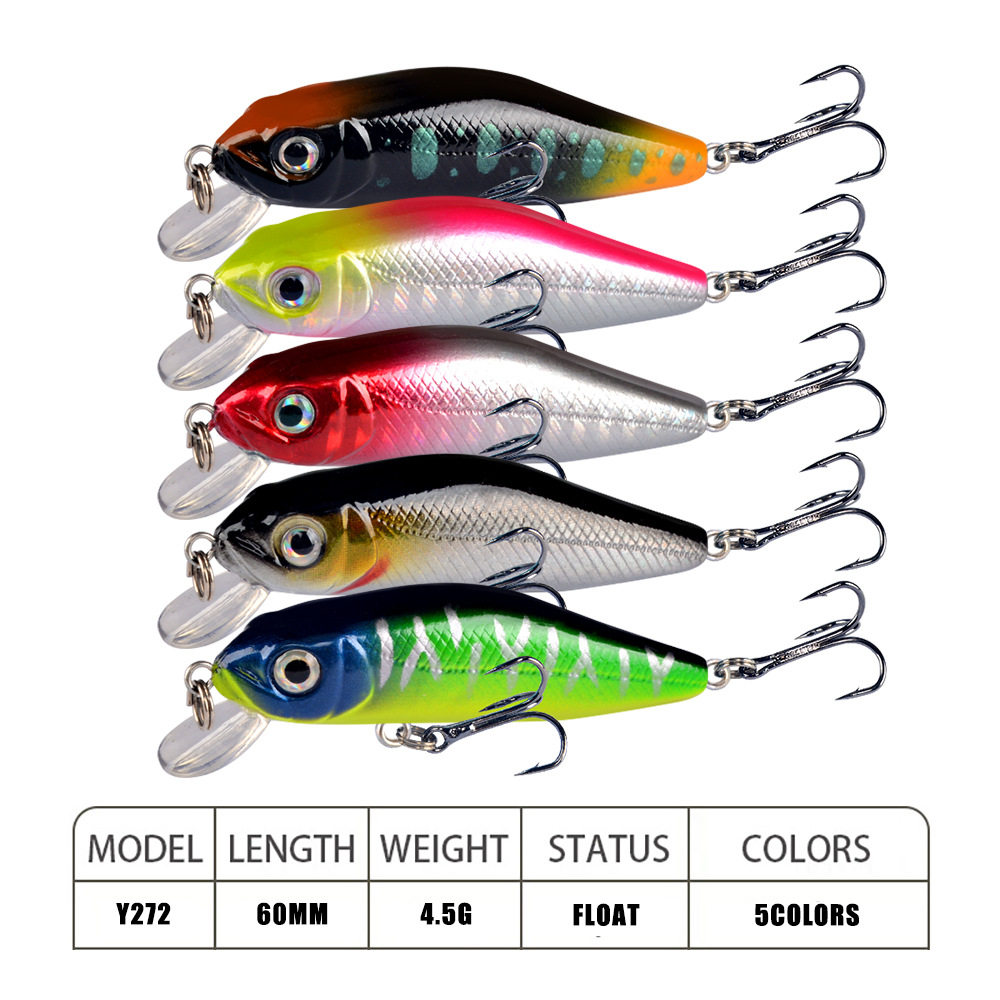 1 Chiếc 6Cm 4.5G Mồi Dụ Cá Chấ - đánh giá và giá Quality Fishing Equipment